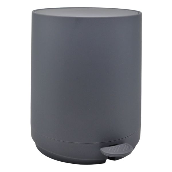 ΚΑΛΑΘΙ ΜΠΑΝΙΟΥ 5lt ΠΛΑΣΤΙΚΟ ABS SOFT CLOSE ΓΚΡΙ ΜΑΤ ANKOR