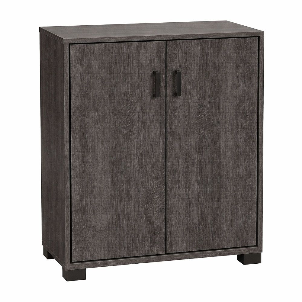 ΠΑΠΟΥΤΣΟΘΗΚΗ ΝΤΟΥΛΑΠΙ ΞΥΛΙΝΟ ΜΕ 4 ΡΑΦΙΑ ΣΕ ΓΚΡΙ ΧΡΩΜΑ 60x30x83,5 εκ. ANKOR