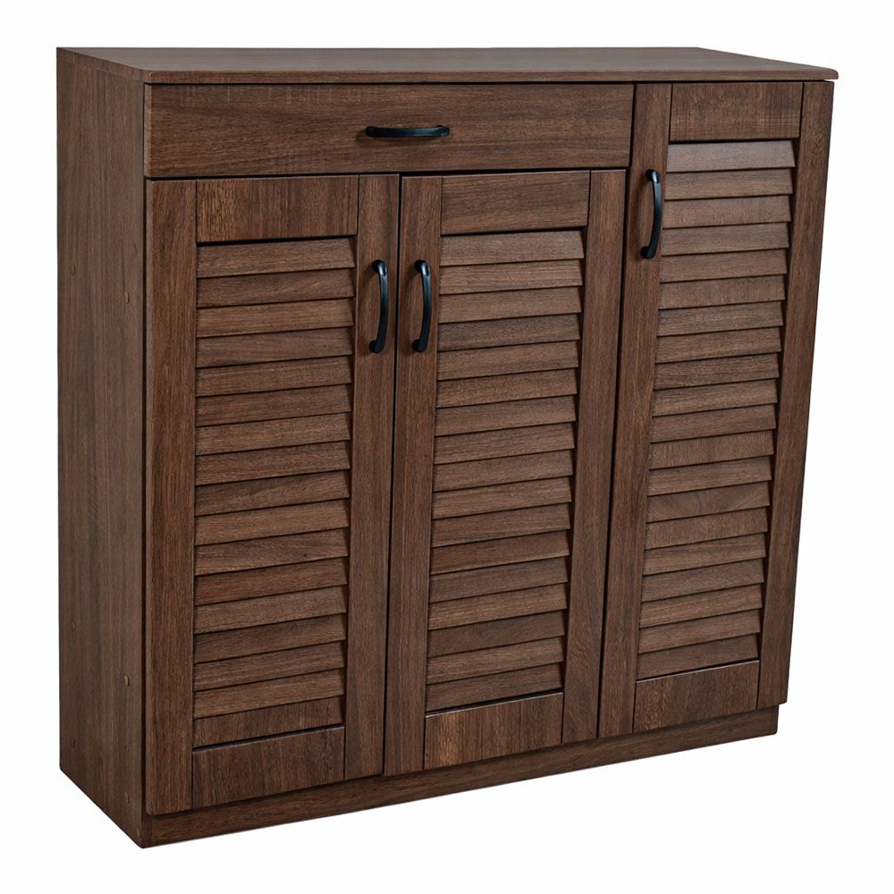 ΠΑΠΟΥΤΣΟΘΗΚΗ ΝΤΟΥΛΑΠΙ ΞΥΛΙΝΟ ΜΕ ΣΥΡΤΑΡΙ ΚΑΙ ΡΥΘΜΙΖΟΜΕΝΑ ΡΑΦΙΑ ΣΕ ΚΑΡΥΔΙ ΧΡΩΜΑ 102x32x98εκ. ANKOR