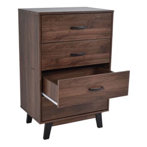 ΣΥΡΤΑΡΙΕΡΑ ΞΥΛΙΝΗ ΜΕ 4 ΣΥΡΤΑΡΙΑ ΣΕ ΚΑΡΥΔΙ ΧΡΩΜΑ 80x40x93εκ. ANKOR