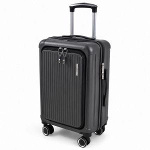 ΒΑΛΙΤΣΑ ΚΑΜΠΙΝΑΣ ANKOR PP 34x25x55εκ. ΜΕ 4 ΡΟΔΕΣ ΑΝΘΡΑΚΙ