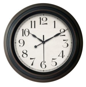 ΡΟΛΟΪ ΤΟΙΧΟΥ ΠΛΑΣΤΙΚΟ VINTAGE ΜΑΥΡΟ 28,5x28,5x4,3εκ. ANKOR