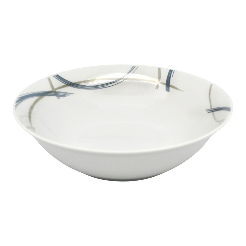 ΣΑΛΑΤΙΕΡΑ ΠΟΡΣΕΛΑΝΙΝΗ ΜΠΛΕ ΡΑΦ ΚΑΙ ΜΠΕΖ ΚΑΜΠΥΛΕΣ ΓΡΑΜΜΕΣ 23εκ. ANKOR