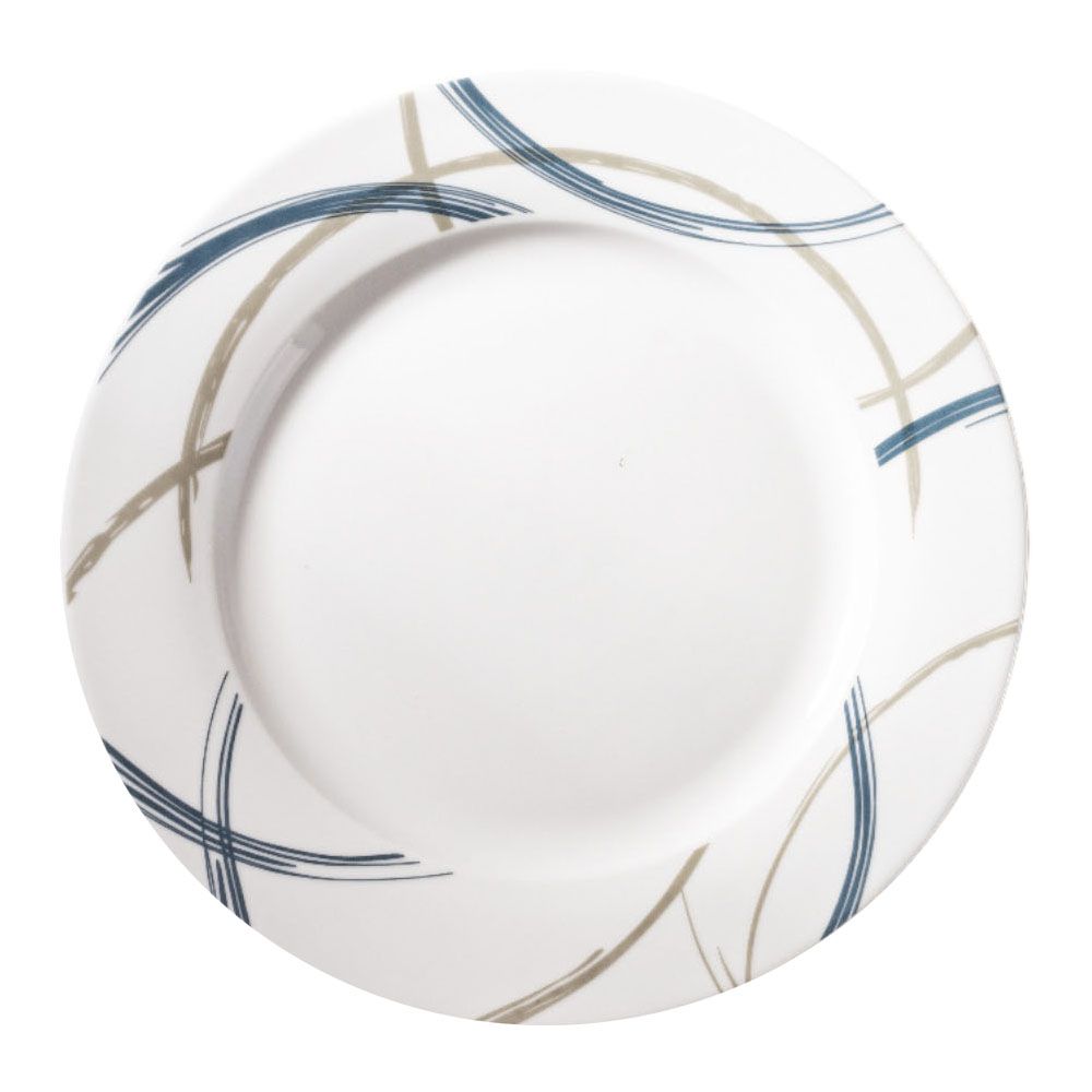 ΠΙΑΤΟ ΡΗΧΟ ΠΟΡΣΕΛΑΝΙΝΟ ΜΠΛΕ ΡΑΦ ΚΑΙ ΜΠΕΖ ΚΑΜΠΥΛΕΣ ΓΡΑΜΜΕΣ 24εκ. ANKOR