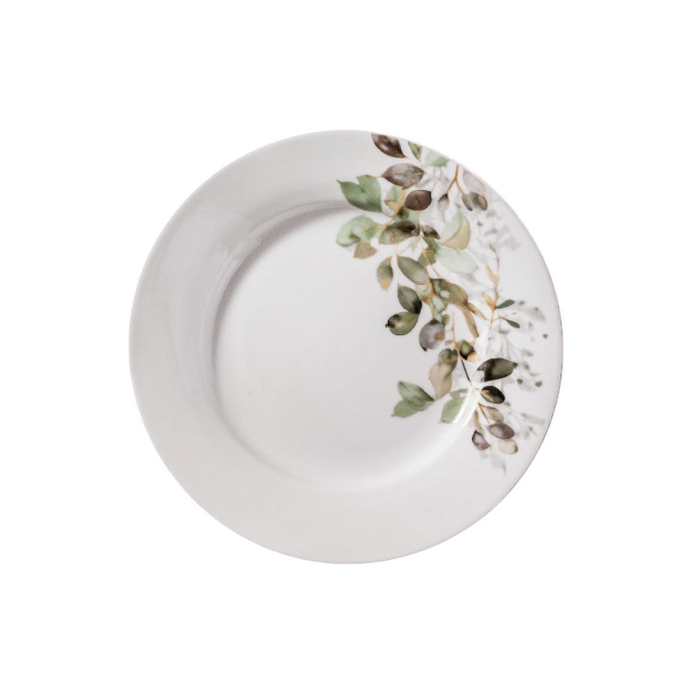 ΠΙΑΤΟ ΦΡΟΥΤΟΥ ΠΟΡΣΕΛΑΝΙΝΟ ΜΕ ΣΧΕΔΙΟ ΦΥΛΛΑ ΣΕ ΓΗΙΝΕΣ ΑΠΟΧΡΩΣΕΙΣ 19εκ. ANKOR