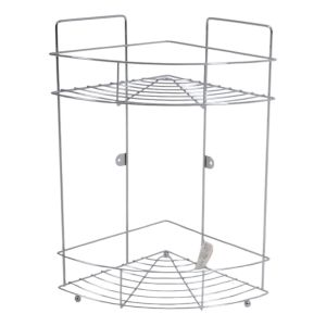 ΡΑΦΙΕΡΑ ΓΩΝΙΑ ΜΕΤΑΛΛΙΚΗ ΔΙΠΛΗ ΑΣΗΜΙ 22x22x38εκ.ANKOR